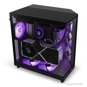 Caixa ATX NZXT H6 FLOW RGB Preta